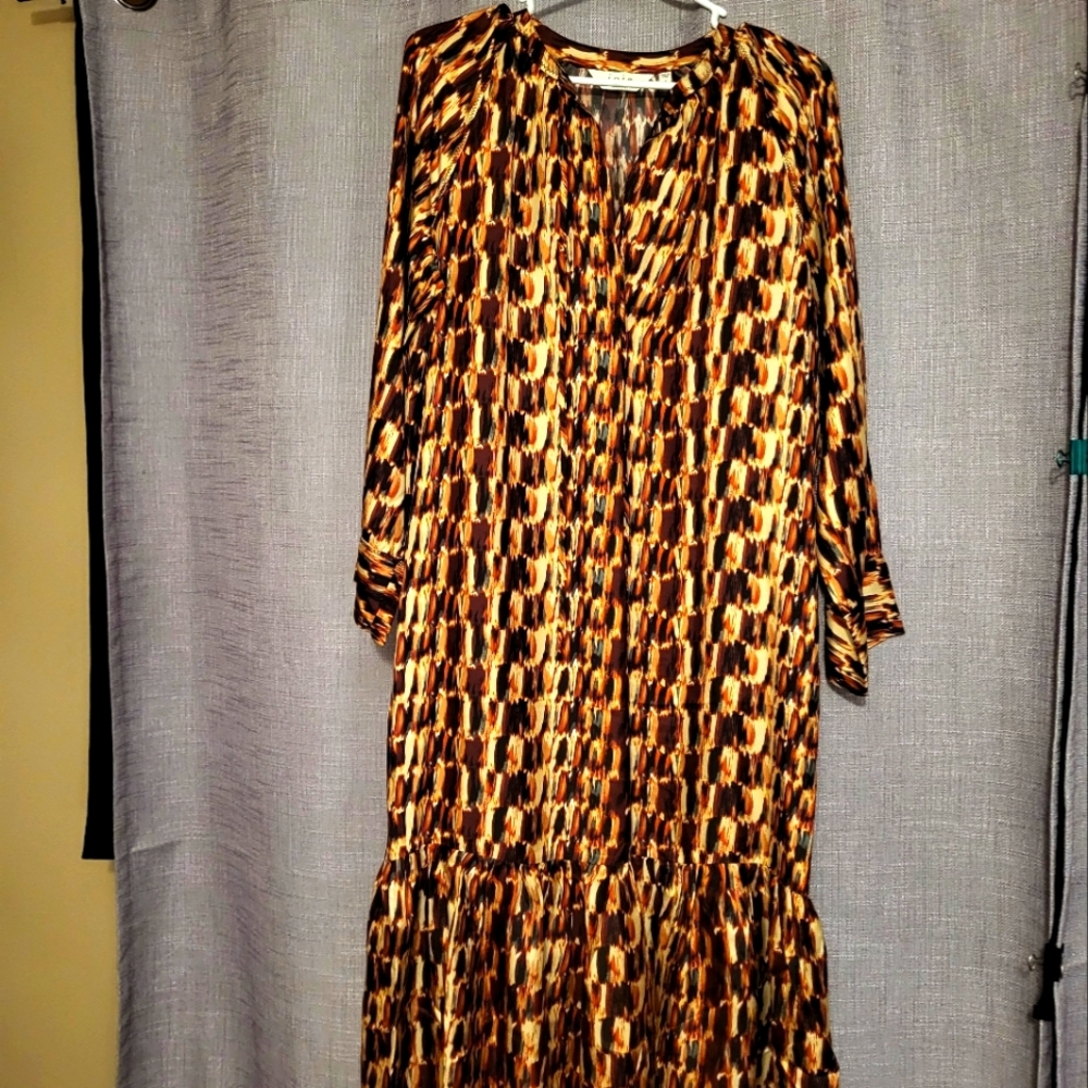 *NEW with tags* Joie Ritner Midi Silk Dress